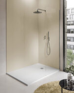 ALONI MADISON SHOWER TRAY - COMPOSITE - 140X90X3CM - MATT WHITE - Image 4