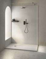 RECEVEUR DE DOUCHE ALONI MADISON - COMPOSITE - 160X90X3CM - BLANC MAT – Image 2