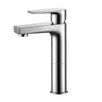 CREAVIT SHARP RAISED WASHBASIN TAP - CHROME