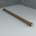 ALONI STABILIZATION BAR - ADJUSTABLE - 120 CM - BRUSHED COPPER