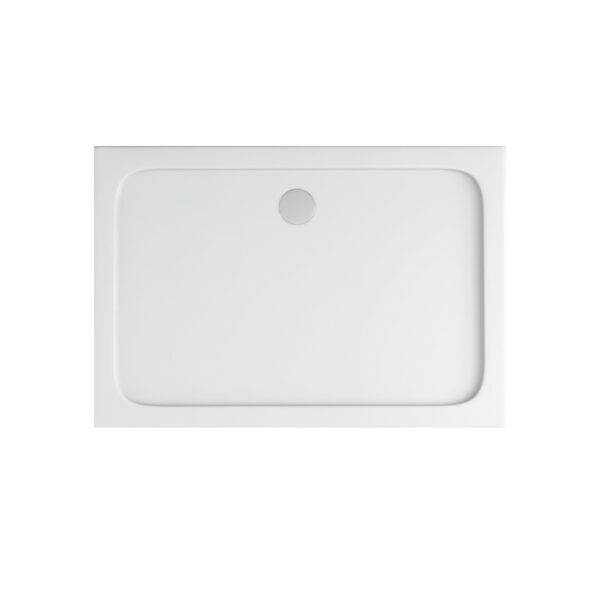 ALONI RECTANGULAR ACRYLIC SHOWER TRAY (100X90X4.7CM)