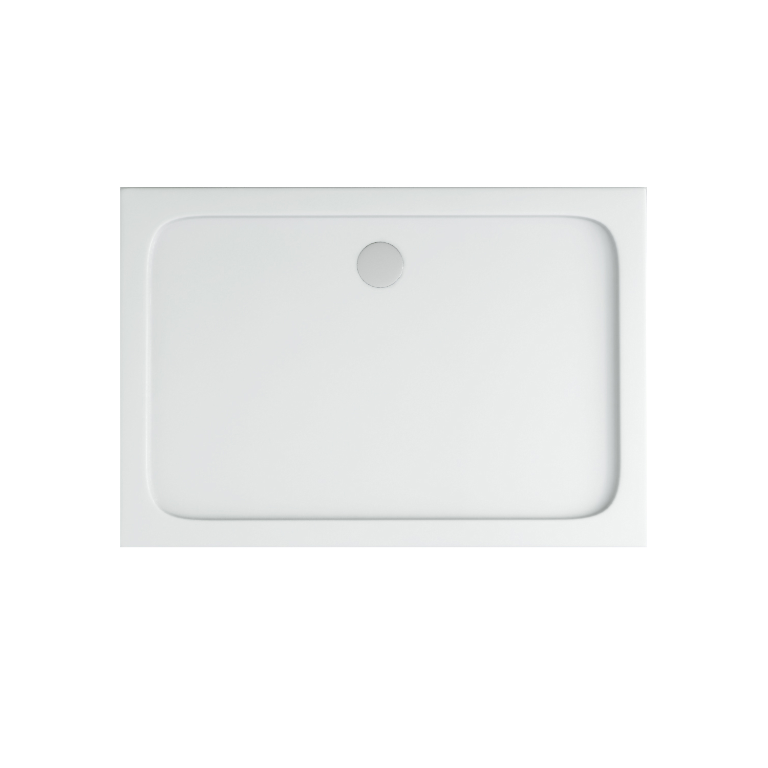 SW-40304-4.jpg ALONI RECTANGULAR ACRYLIC SHOWER TRAY (100X90X4.7CM) - Image 1