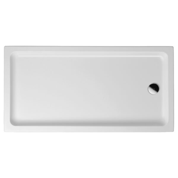 ALONI SHOWER TRAY - RECTANGULAR - ACRYLIC - 160X90X4 CM - GLOSSY WHITE