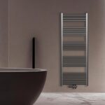 BELRAD HANDDOEKRADIATOR - LINKS-RECHTS/MIDDEN AANSLUITING - 557 WATT - 1600X600CM - GUNMETAAL - Afbeelding 2