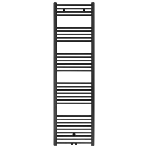 TOWEL RADIATOR CENTER JACK BLACK MATTET BRUSH 1800X500-821 WATT