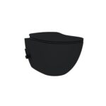 CREAVIT RIMOFF TOILETTE SUSPENDU AVEC BIDET EAU CHAUDE/FROIDE - NOIR MAT