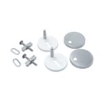 ALONI MOUNTING SET FOR TOILET SEAT WITH STAINLESS STEEL HINGES
