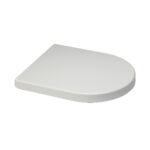 ALONI PREMIUM TOILET SEAT - SOFT CLOSE - QUICK RELEASE - TOPFIX - DUROPLAST - STAINLESS STEEL HINGES - GLOSSY WHITE - Image 4