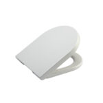 ALONI PREMIUM TOILET SEAT - SOFT CLOSE - QUICK RELEASE - TOPFIX - DUROPLAST - STAINLESS STEEL HINGES - GLOSSY WHITE