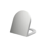 ALONI PREMIUM TOILET SEAT - SOFT CLOSE - QUICK RELEASE - TOPFIX - DUROPLAST - STAINLESS STEEL HINGES - GLOSSY WHITE - Image 2