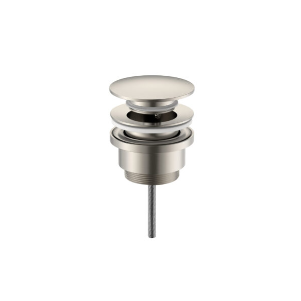 UNIFORMA DRAIN PLUG – CLICK WASTE – BRUSHED STAINLESS STEEL