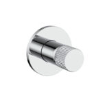 STRIA BIDET TAP – COLD WATER – REFINED RIBBED KNOB – CHROME