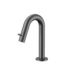 STRIA COLD WATER TAP – CURVED SPOUT – WITHOUT WASTE – GUNMETAL