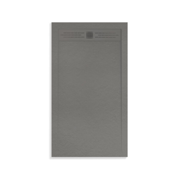 ALONI ELITE SHOWER TRAY - COMPOSITE - 120X80X3CM - MATT GREY