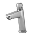 CREAVIT SELF-CLOSING COLD TAP - CHROME