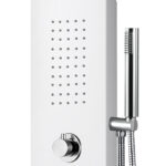 ALONI THERMOSTATIC SHOWER PANEL WHITE - Image 5