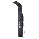 ALONI THERMOSTATIC SHOWER PANEL - BLACK