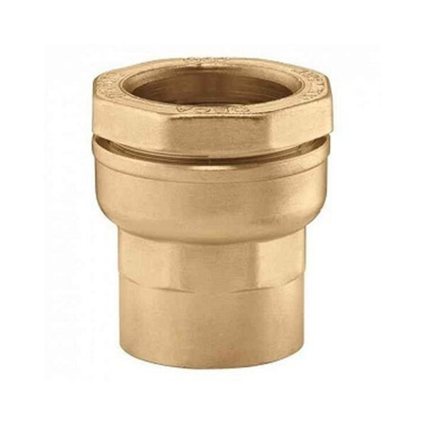 RECHTS DECA KOPPELING VOOR STALEN EN PE BUIS 010R 3/4VRX27