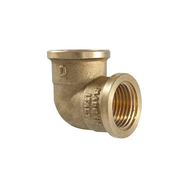 COUDE EN LAITON 6090 1/4FF