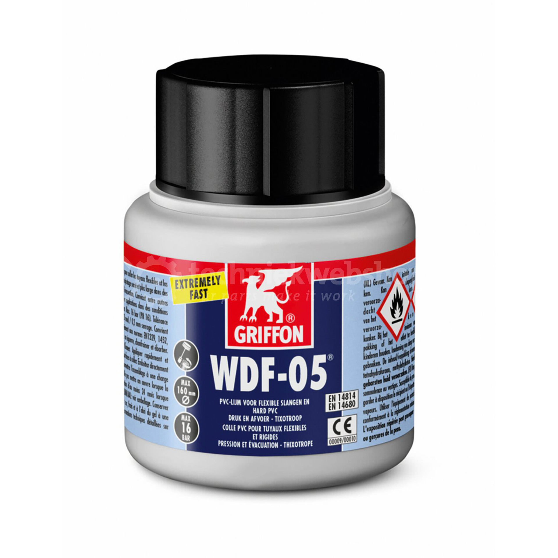 COLLES PVC WDF05® FLACON AVEC PINCEAU 250 ML 6307287