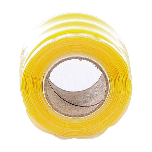 RUBAN ADHÉSIF JAUNE AUTOVULCANISANT - 2,5CMX3M