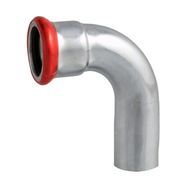 PRESSE ACIER GALVANISÉ 'M' PUSH-IN COUDE 90° 18 MM.M. VR.C21ZDLBP