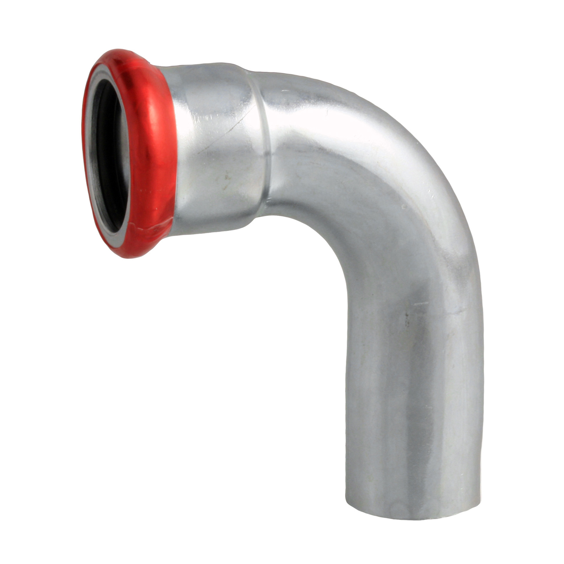 PRESSE ACIER GALVANISÉ 'M' PUSH-IN COUDE 90° 18 MM.M. VR.C21ZDLBP