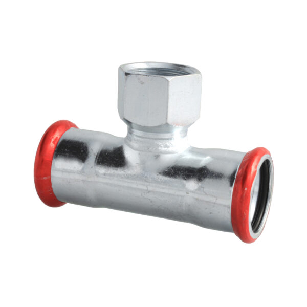 PRESSE ACIER GALVANISÉ 'M' TEE 35X3/4FX35 C42QGLBP