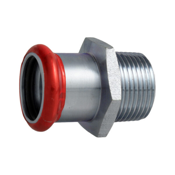 PRESS GEGALVANISEERD STAAL 'M' TAK T-STUK 1/2 X 18 MM.C81PDLBP