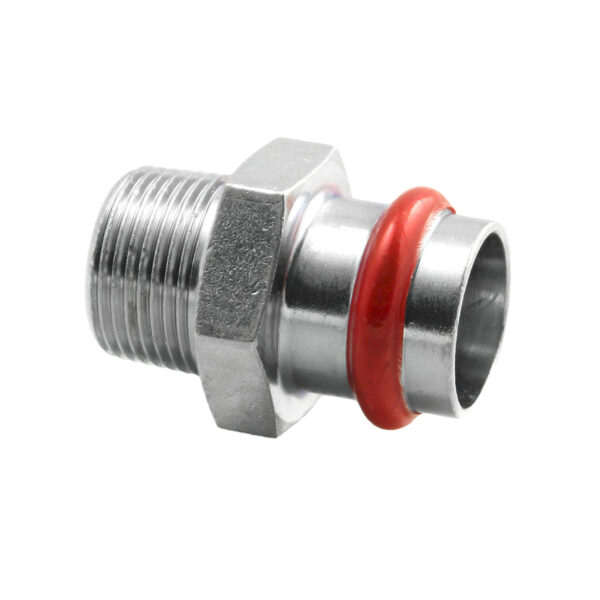 PRESSE ACIER GALVANISÉ BRANCHE 'V' PIÈCE EN T M. 1''X22 C81REVILBP