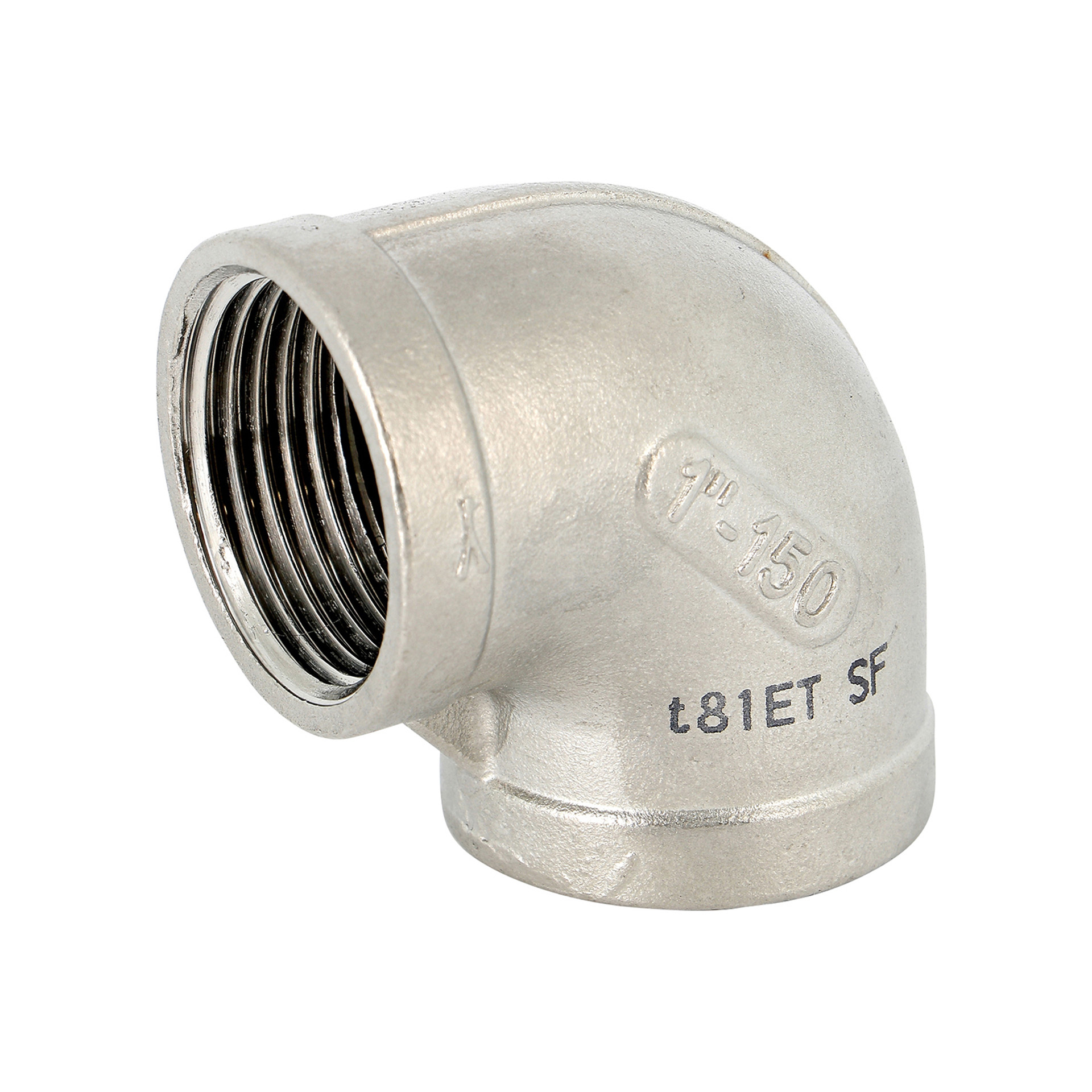 ELLEBOOG RVS I090 3/8VRVR