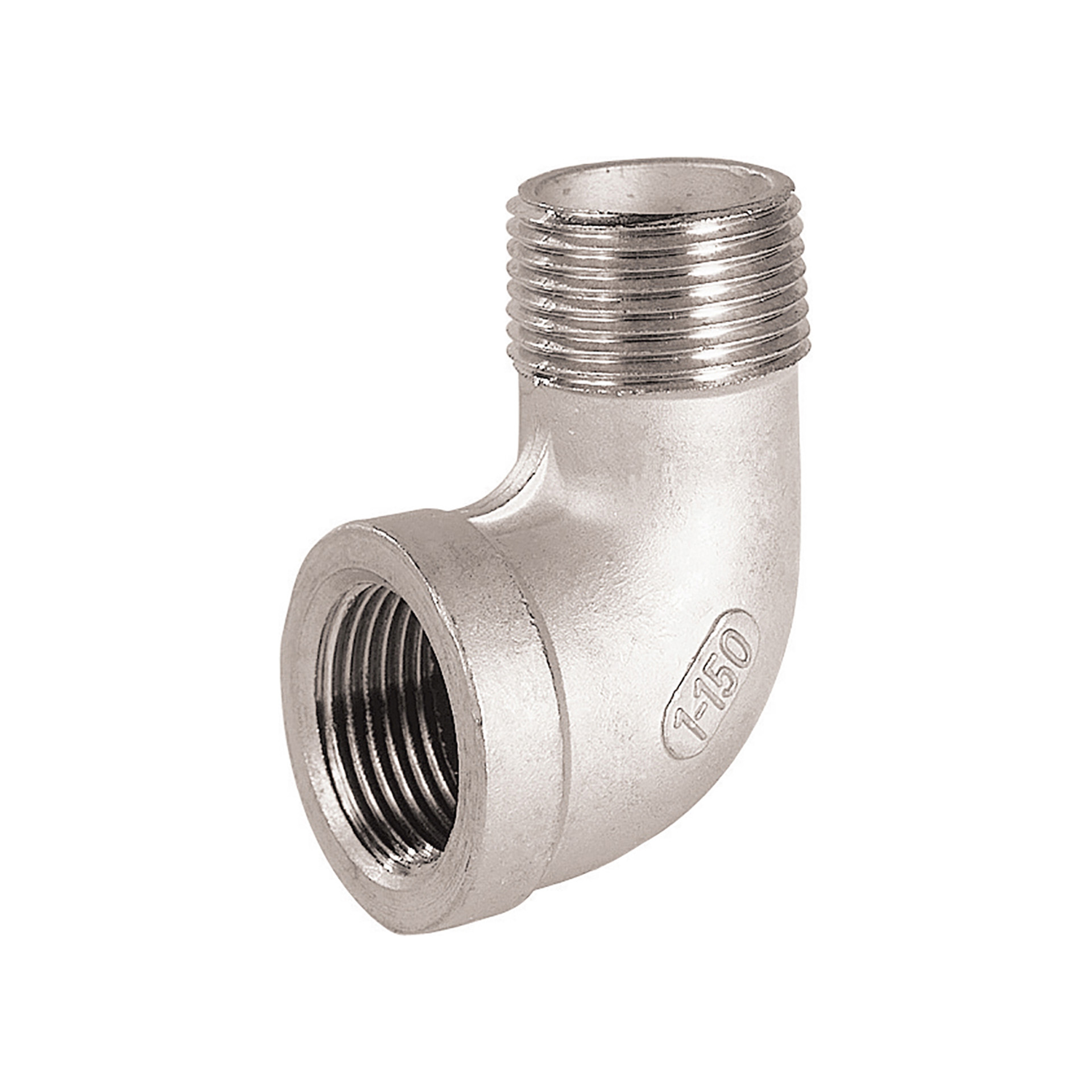 ELLEBOOG RVS I092 3/4 MXF