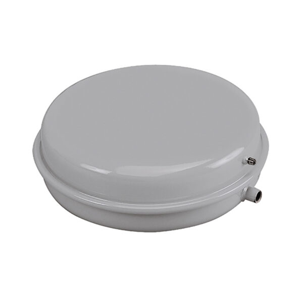 VASE D'EXPANSION POUR CHAUFFAGE "PLAT" 3/8M Ø 387MM H140MM 12 LITRES