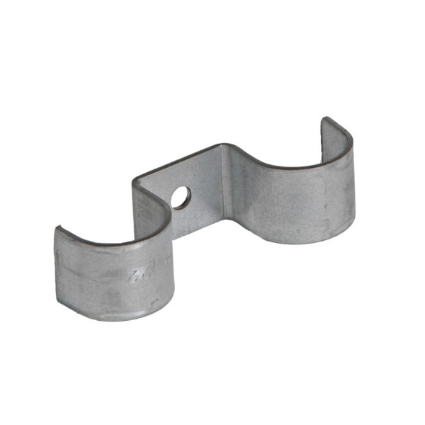 DUBBELE KLEM 185 DIA.25 (VERPAKKING VAN 100 STKS)