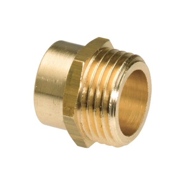 RACCORD DROIT LAITON 8246 1''MX28