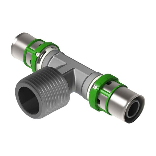 PIÈCE EN T FILETAGE MÂLE 26X4/4MX26 734JEJ//7132GW26126