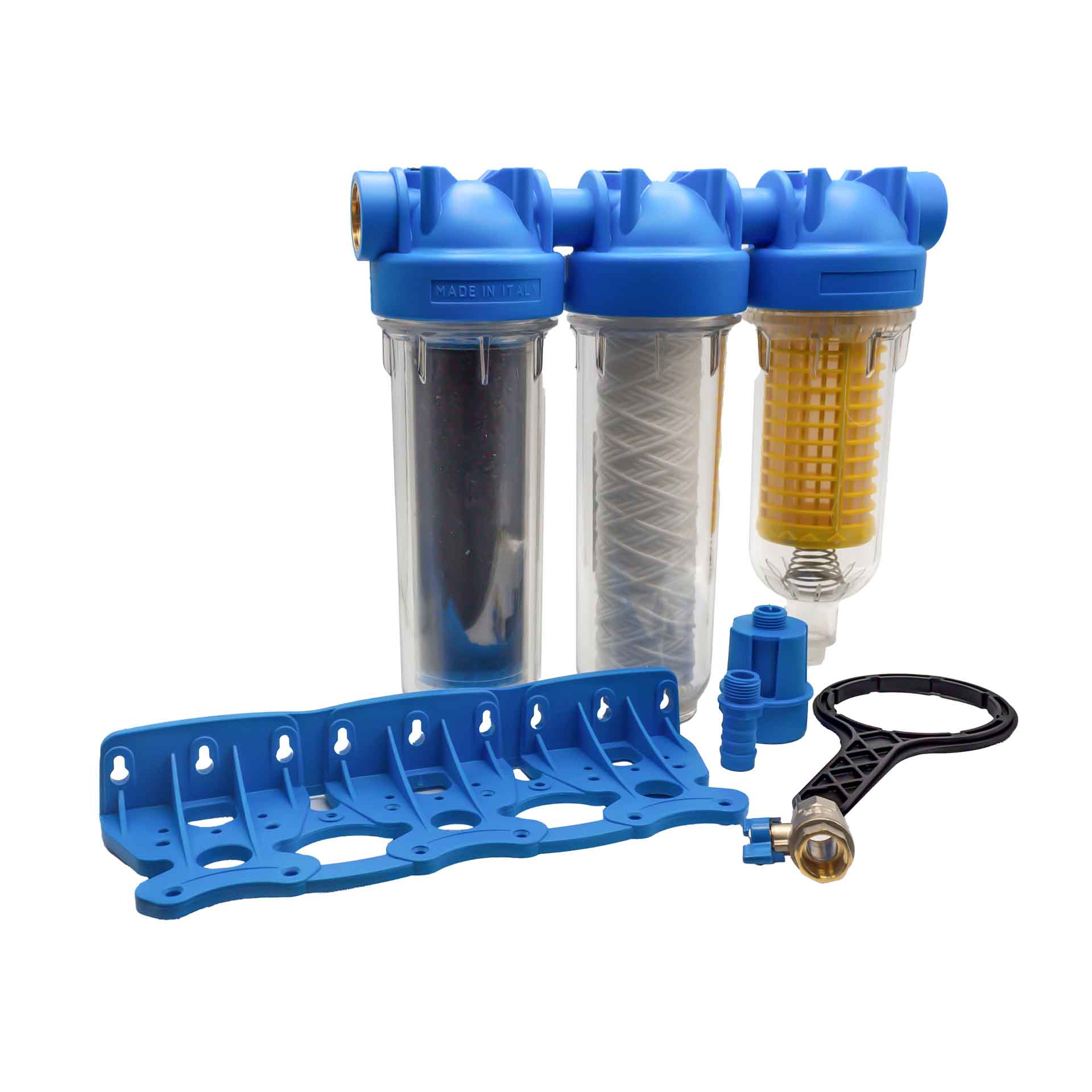 HYDRA RAINMASTER TRIO RLH LA 1" HYDRA 90MCR +COTON 25MCR + CHARBON ACTIF