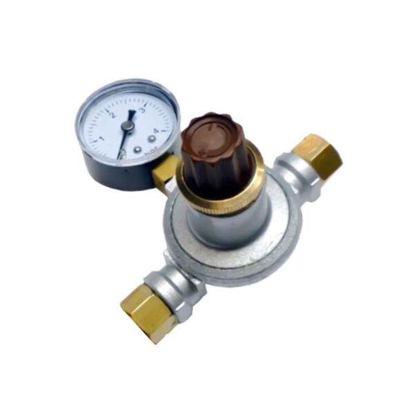 PRE-REGULATEUR BOUTEILLE REGLABLE+MANO 0.54BAR Q8KG/H 1/4FF S5298