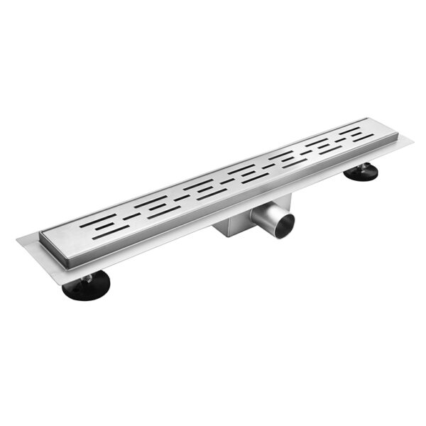 ALONI SHOWER DRAIN – WITH GRATE – COMPLETE – 80CM – BRUSHED Acier inoxydable