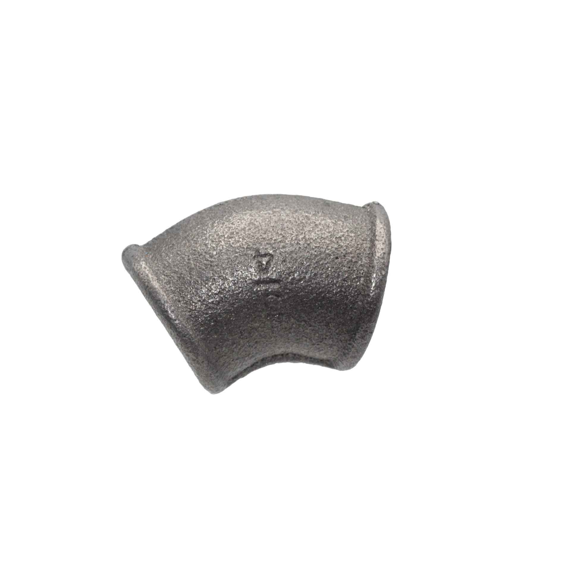 COUDE 120 45° 5/4FF NOIR (REF 120 5/4 NOIR)