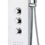 THERMOSTATIC SHOWER PANEL WHITE - Image 4