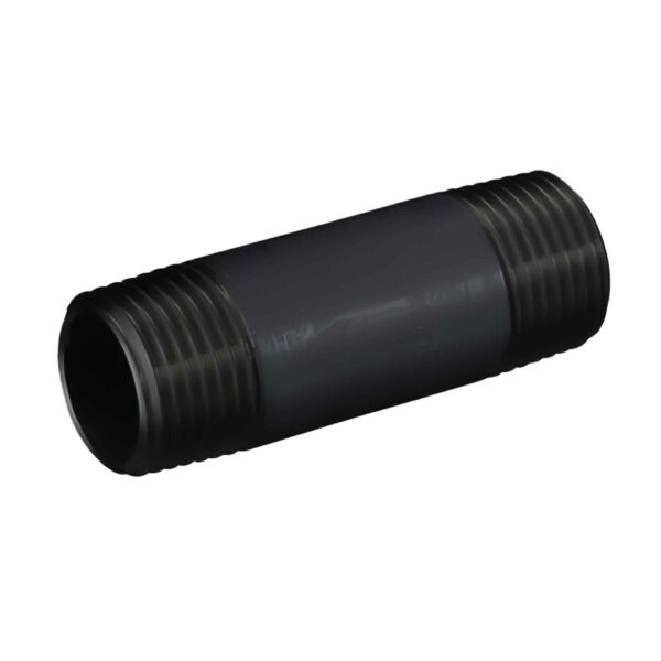 BUISNIPPEL 298 6/4X200MM ZWART