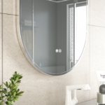 ERFU MIROIR LED ANTI BROUILLARD L50XH100CM INOX – Image 3