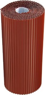 Self-Adhesive Lead Substitute Brick Red RAL 8004 | 30 cm x 5 m Flashing Tape | Premium Aluminium & Butyl | 3D Structure for Chimney Roofs – Image 2