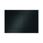 TECENOW WC bedieningsplaat - DUAL FLUSH - GLOSSY BLACK