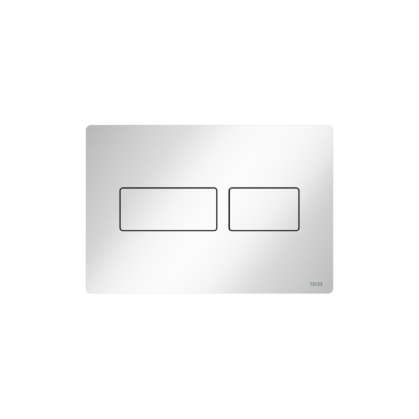 TECESOLID WC-BEDIENINGSPLAAT VOOR DUOSPOELTECHNIEK, GLANZEND WIT