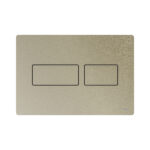 TECESOLID WC FLUSH PLATE - DUAL FLUSH - BRUSHED NICKEL