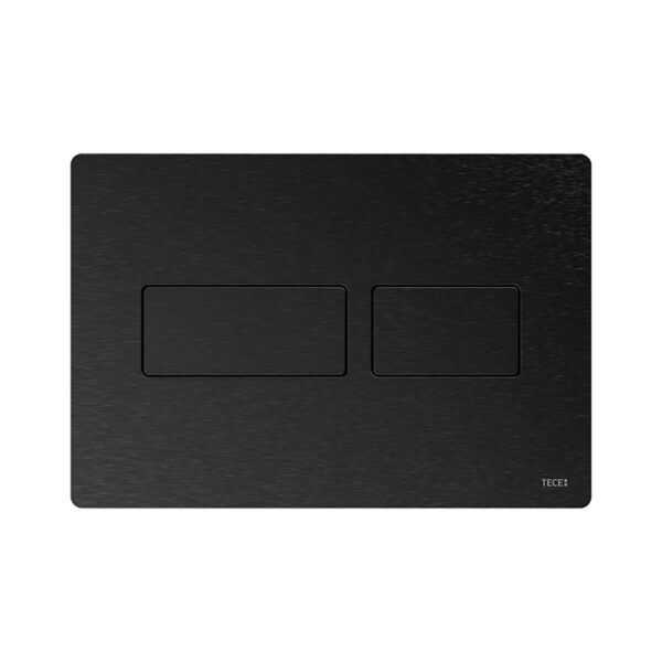 TECESOLID WC FLUSH PLATE - DUAL FLUSH - BRUSHED GRAPHITE