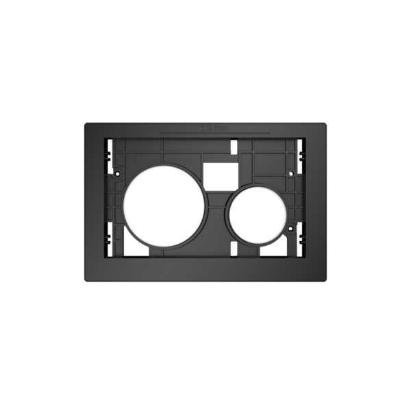 TECELOOP CONTROL ELEMENT FOR WC FLUSH PLATE, BUTTONS MATT WHITE