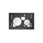 TECELOOP BEDIENINGSELEMENT VOOR WC-BEDIENINGSPLAAT, TOETSEN MAT CHROOM